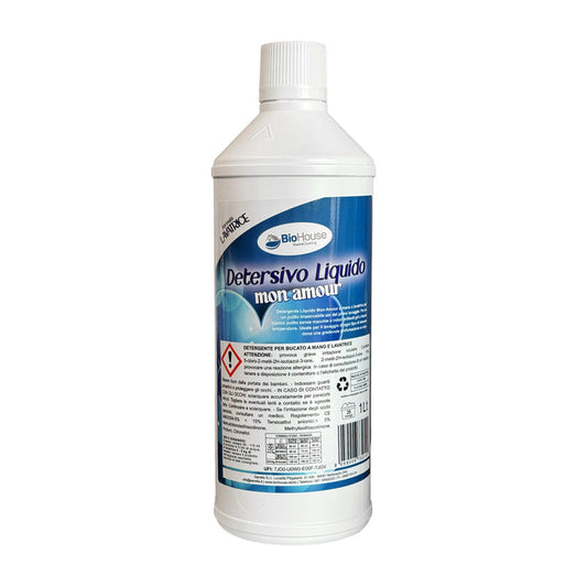 BIOHOUSE DETERSIVO LIQUIDO MON AMOUR 1L