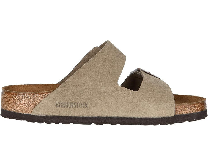 Birkenstock Arizona in Taupe Suede