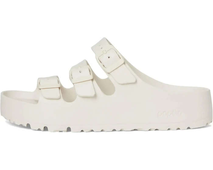 Birkenstock Florida Flex Platform EVA in Eggshell