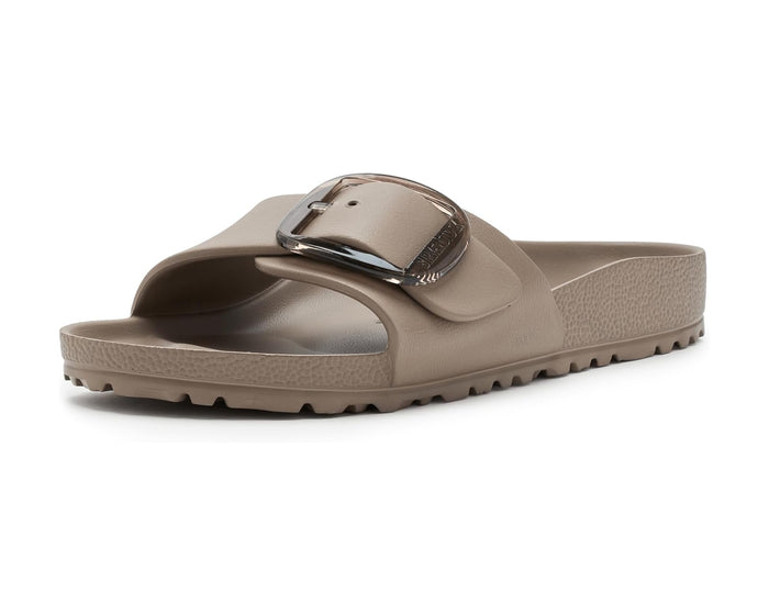 Birkenstock Madrid Big Buckle EVA in Gray Taupe