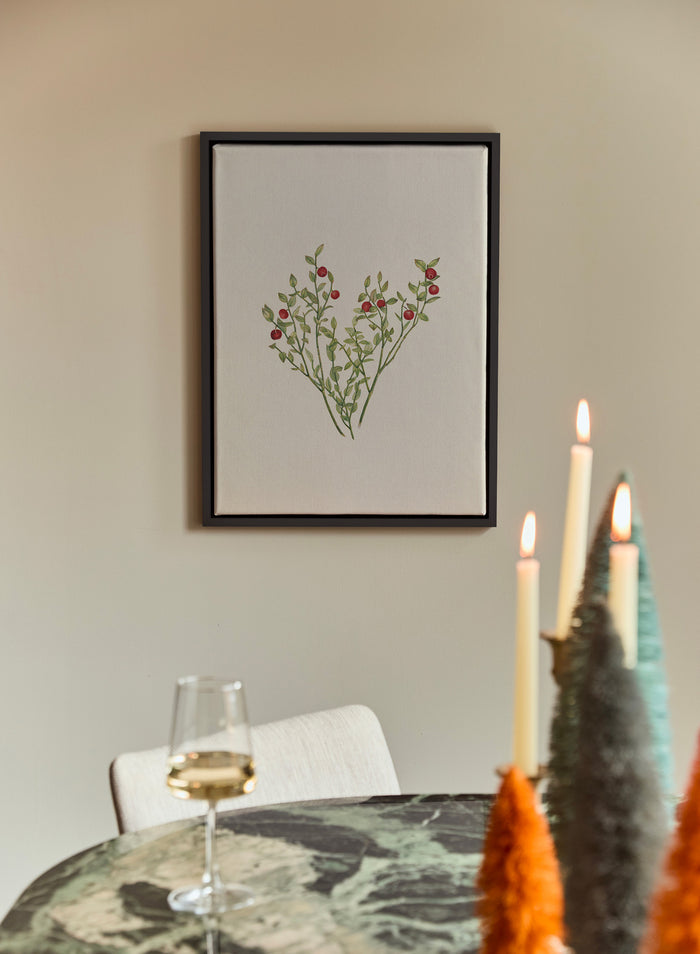 Black Wood Floating Canvas Frame, 19¾x27½ in | 50x70 cm