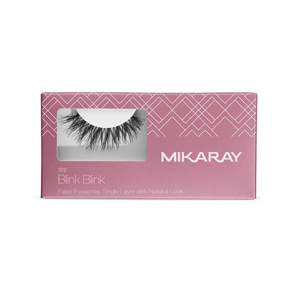 LINK BLINK 322 False Eyelashes Single Layer - Natural Look