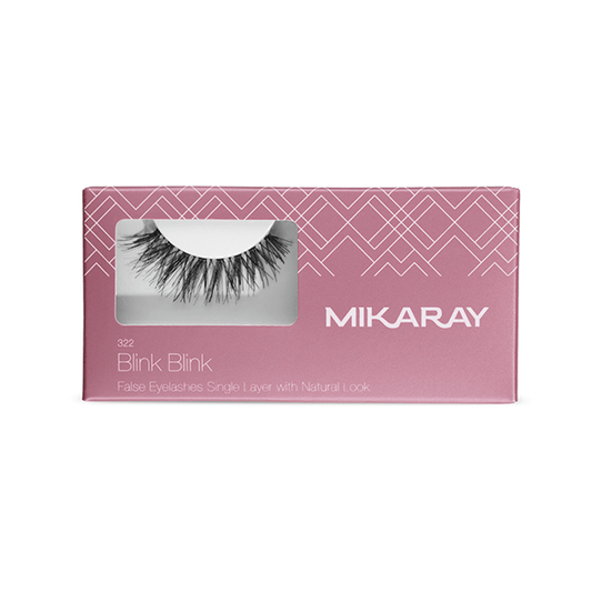 LINK BLINK 322 False Eyelashes Single Layer - Natural Look