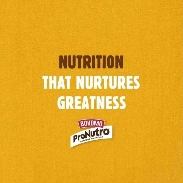Bokomo ProNutro Original 500g protein cereal with vitamins and minerals packaging
