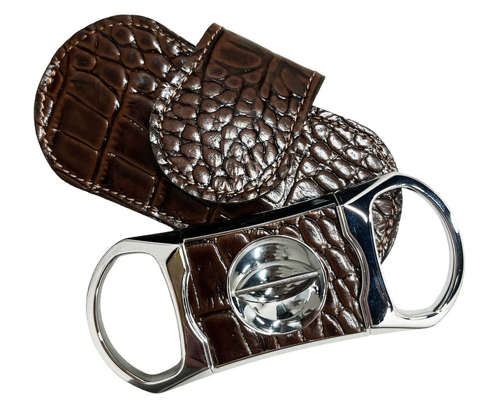 Brizard V Cutter Croco Tobacco - VCCTT