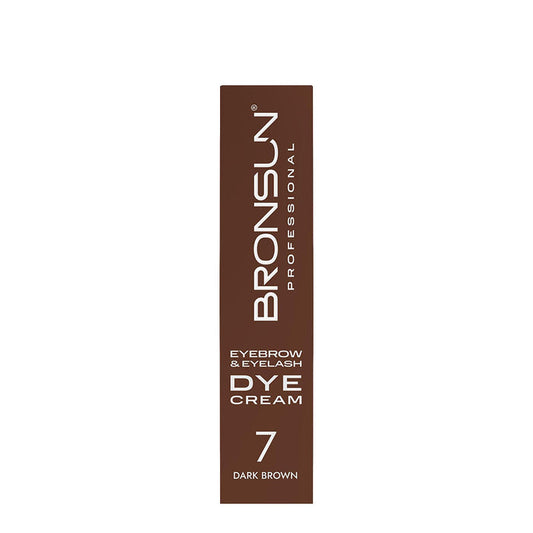 Bronsun Lash & Brow Cream Dye - Dark Brown #7 - 15ml