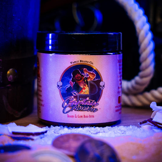 Captain Crimson - Beard Butter - Creamy Coconut, Sea Salt, Fresh Vanilla