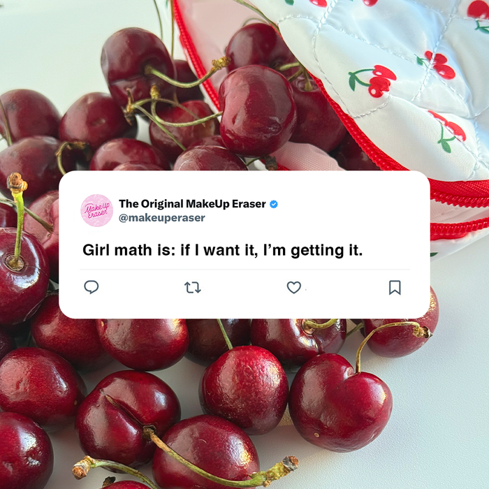 Cherry Crush 7-Day Set & Makeup Bag Gift Set