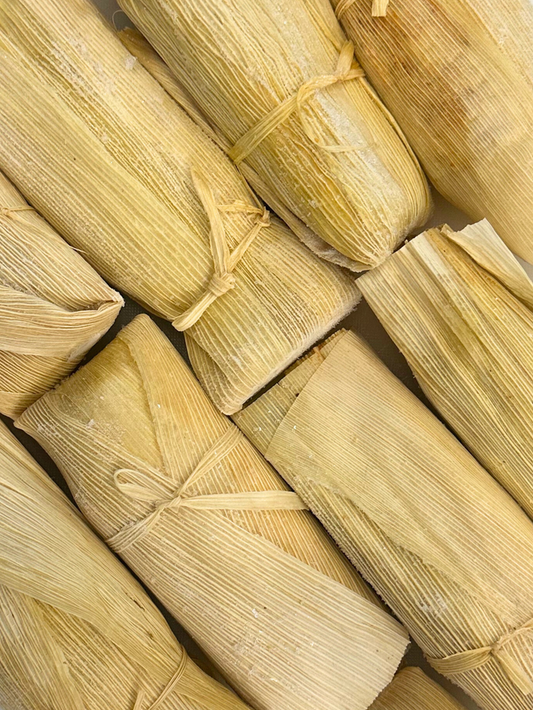 Chicken in Green Sauce Tamales