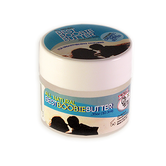 CJ's BUTTer Best Boobie Butter, 0.35oz Mini