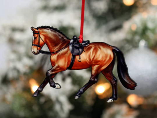 Bay Sidesaddle Horse
