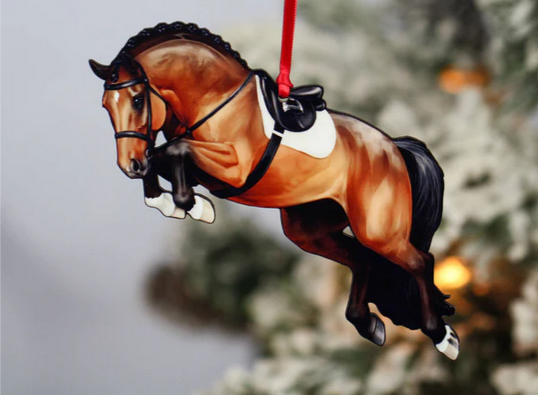 Bay Hunter Equestrian Horse