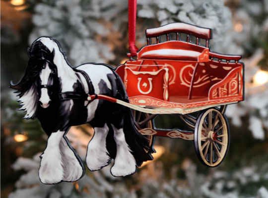 Gypsy Horse Carriage