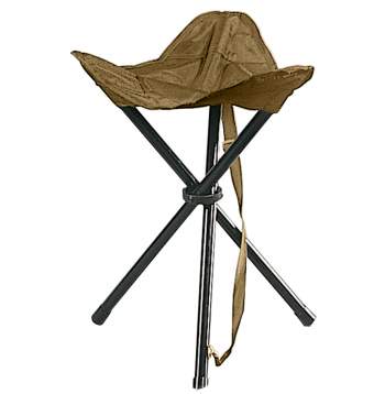Collapsible Stool With Carry Strap