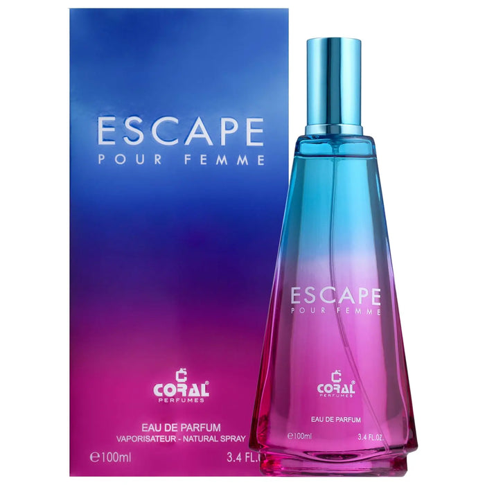 coral escape pour femme for women edp 100ml