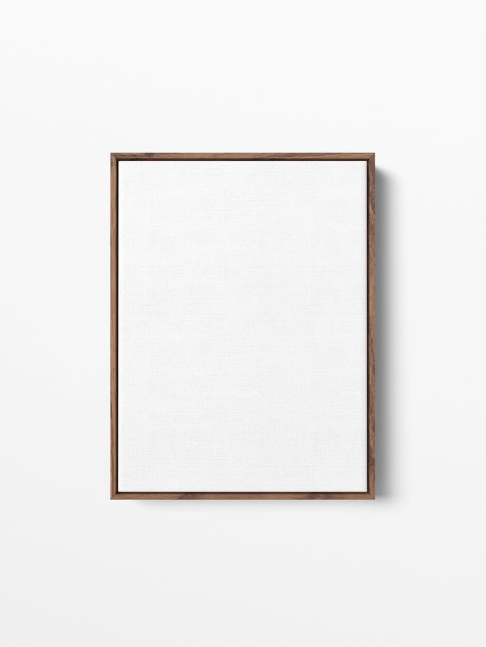 Dark Oak Floating Canvas Frame, 12x16 in | 31x41 cm