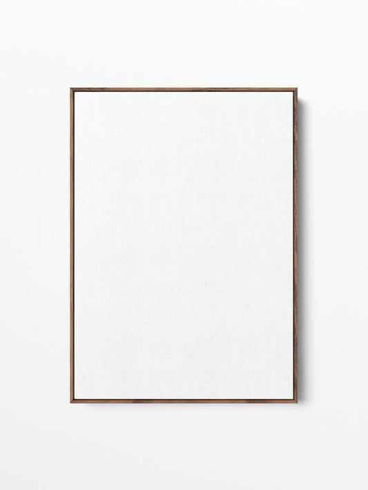 Dark Oak Floating Canvas Frame, 19¾x27½ in | 50x70 cm