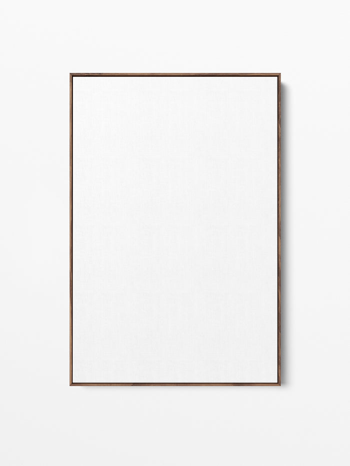 Dark Oak Floating Canvas Frame, 24x36 in | 61x91 cm