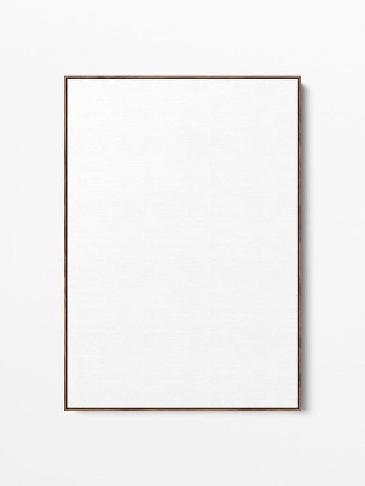 Dark Oak Floating Canvas Frame, 28x39 in | 70x100 cm