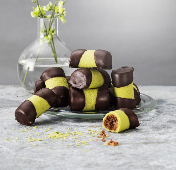 Delicato Punschrullar 4 × (6 × 40g) – Authentic Swedish Chocolate & Arrack Pastry Rolls – Classic Fika Treat