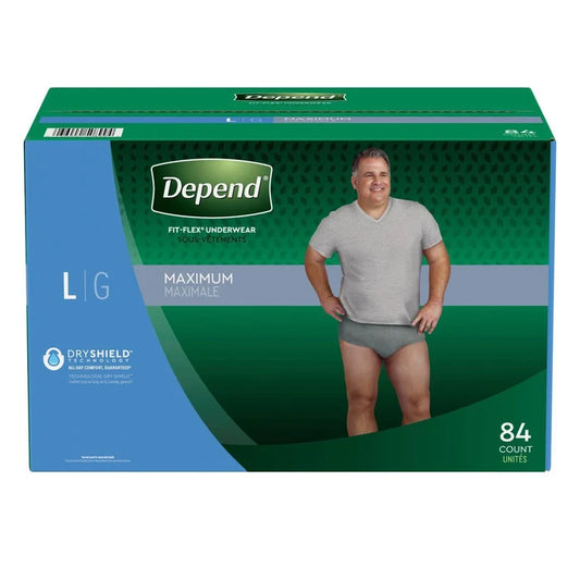 Depend fit Flex Disposable Underwear for Men Maximum Absorbency - Shoppers-kart.com