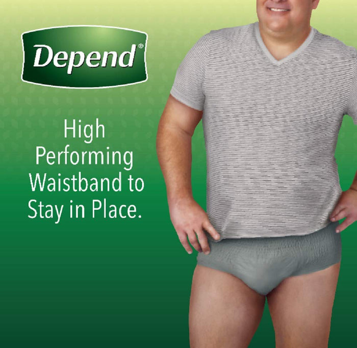 Depend fit Flex Disposable Underwear for Men Maximum Absorbency - Shoppers-kart.com
