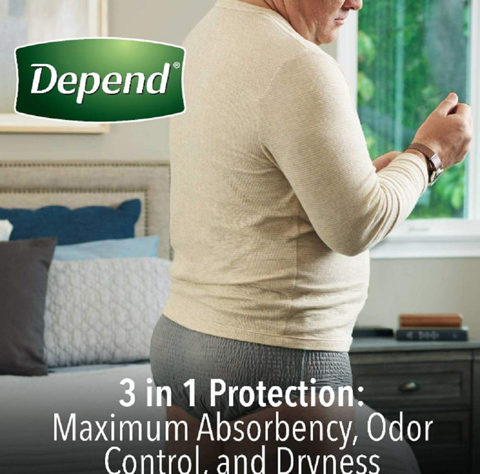 Depend fit Flex Disposable Underwear for Men Maximum Absorbency - Shoppers-kart.com