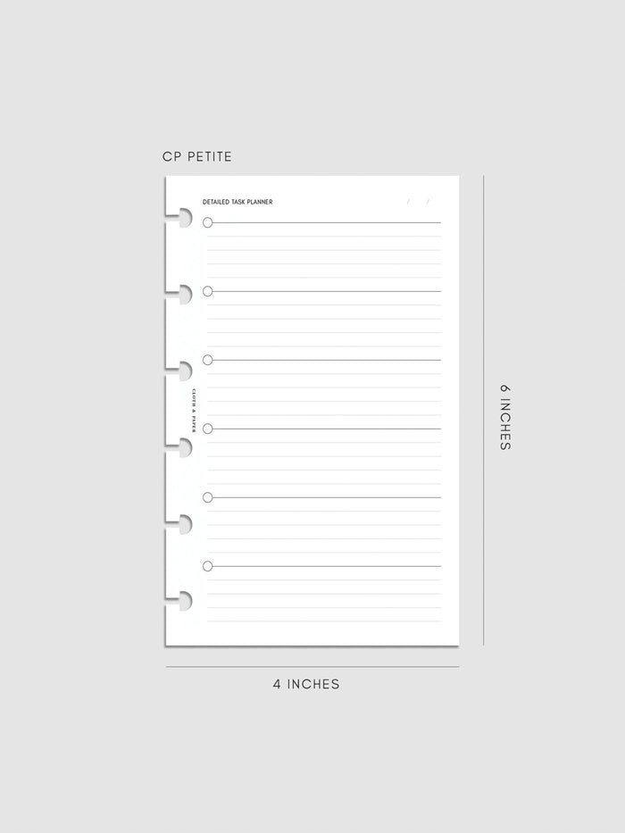 Digital mockup of insert in CP Petite.