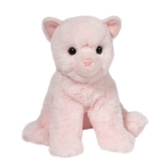 Douglas Toys Cadie Mini Soft Pink Cat Plush