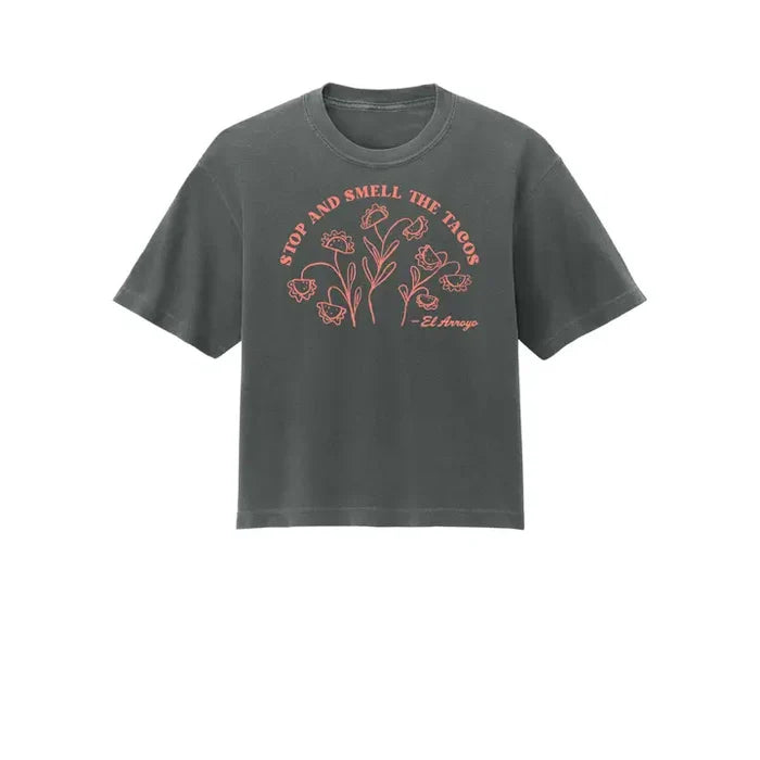 El Arroyo Smell the Tacos Crop T-Shirt