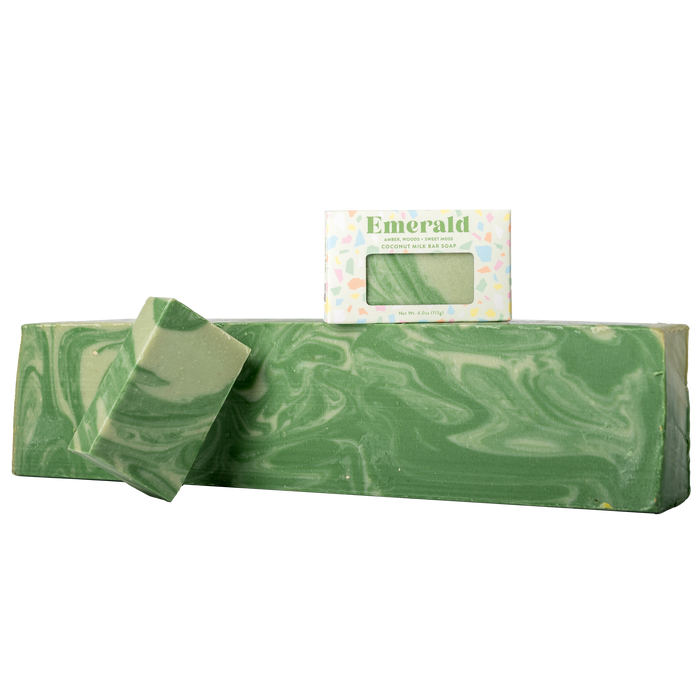 Emerald Coconut Milk Bar Soap