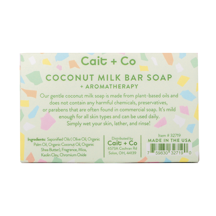 Emerald Coconut Milk Bar Soap