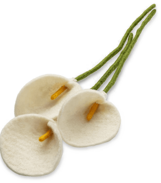 En Gry & Sif Felt Flower Calla Lily