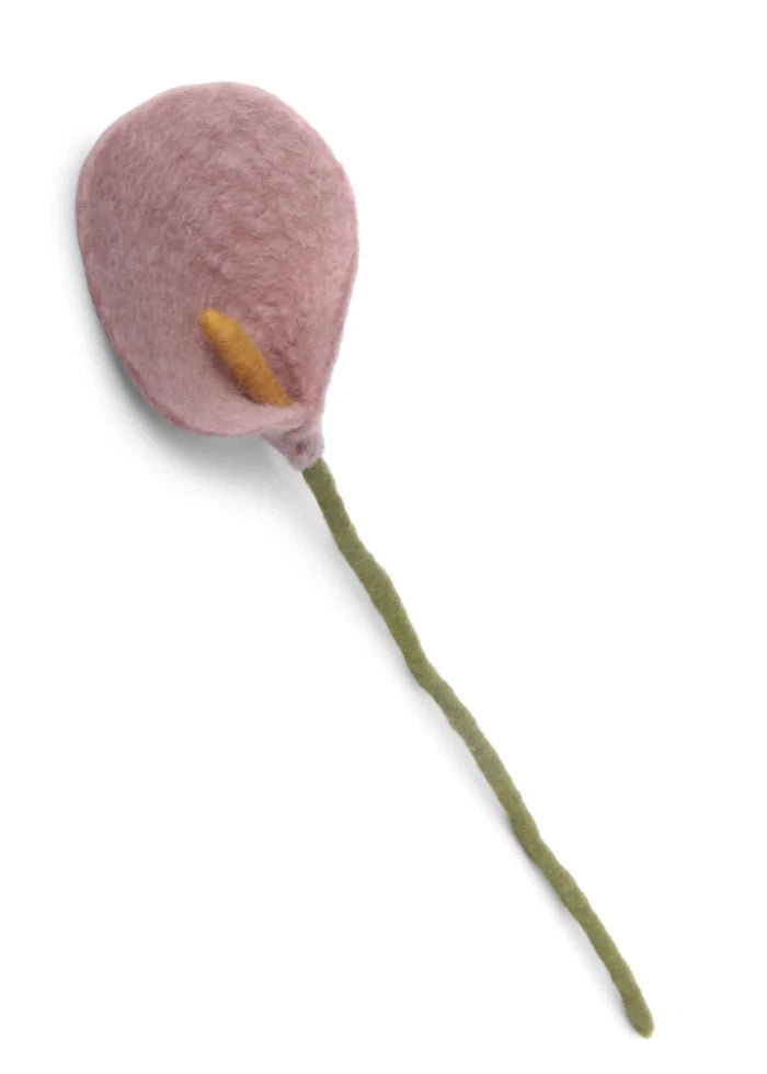 En Gry & Sif Felt Flower Calla Lily