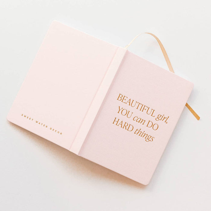 Fabric Journal-Beautiful Girl