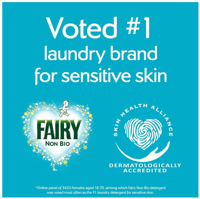 Fairy Platinum Non Bio Pods, Washing Laundry Detergent Capsules Pod Pack of 2 x 50 pods, 100 washes