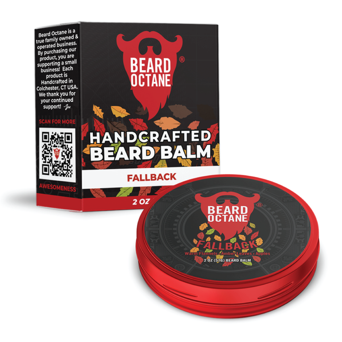 Fallback Beard Balm - Warm Flannels, Amber Leaves & Crisp Apples