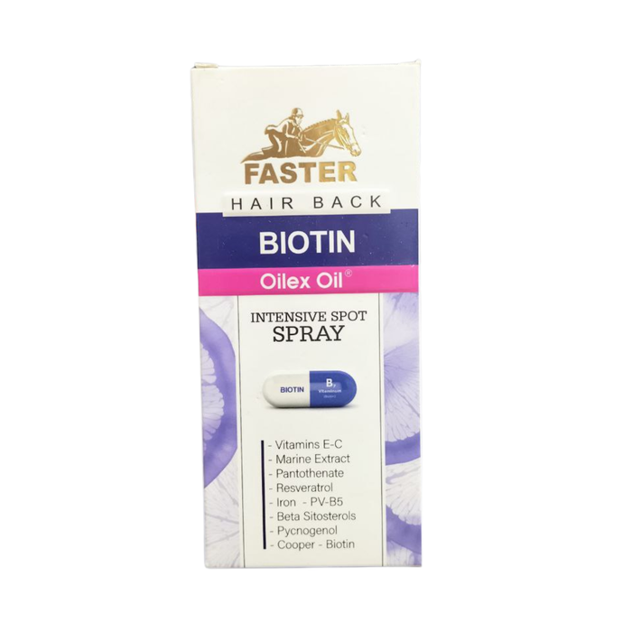 Faster Hair Back Biotin Oilex Oil Intensive Spot Spray – 100 ml