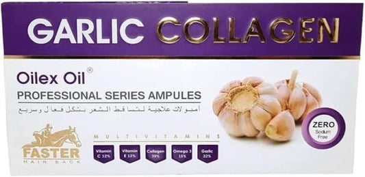 فاستر اوليكس امبولات كولاجين لتساقط الشعر - Faster Oilex Collagen Anti-Hair Loss Ampoules