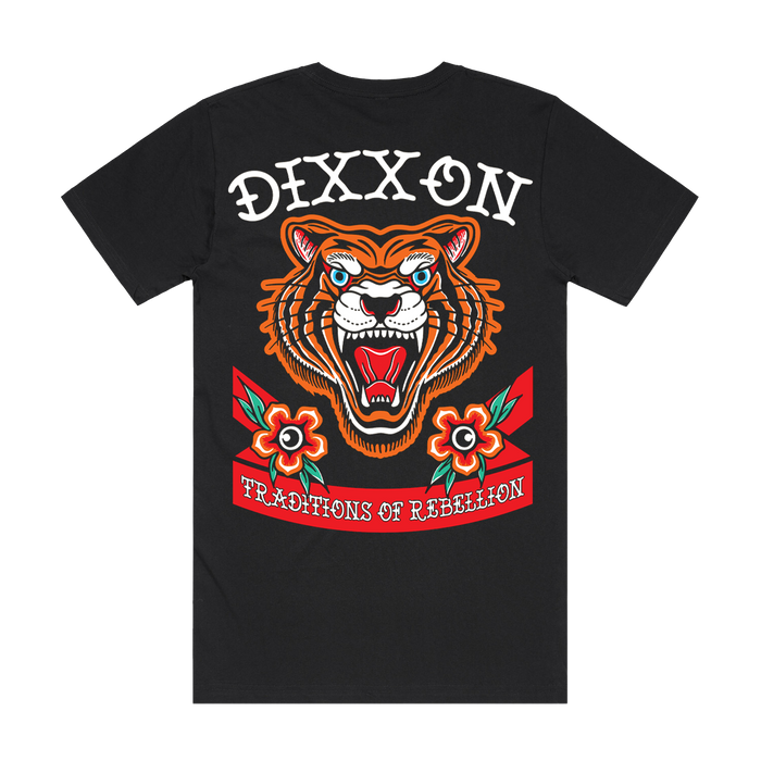 Flash Tiger T-Shirt - Black - Dixxon Flannel Co.