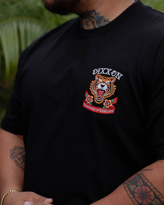 Flash Tiger T-Shirt - Black - Dixxon Flannel Co.