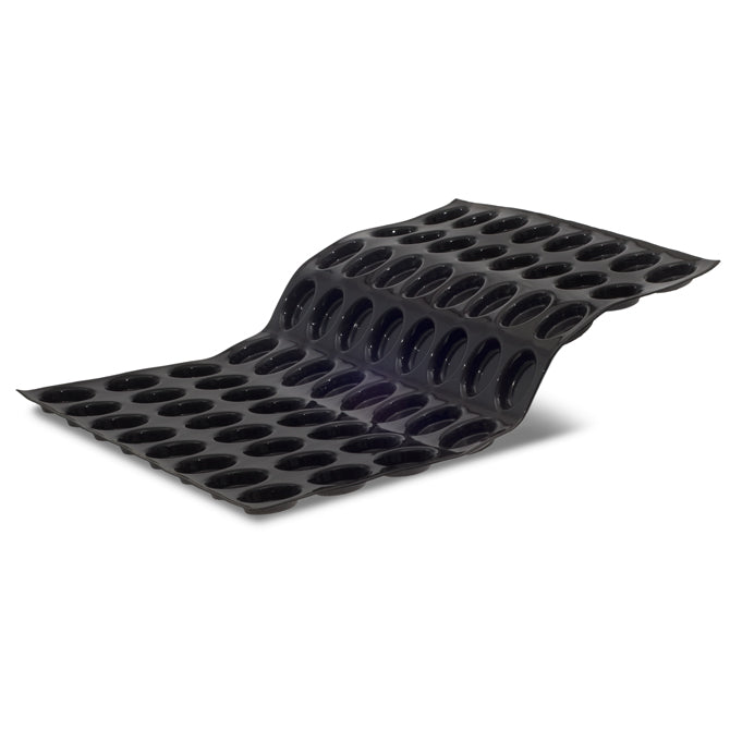 Flexipan Mini Ovals/Flat Bottom - 64 Forms
