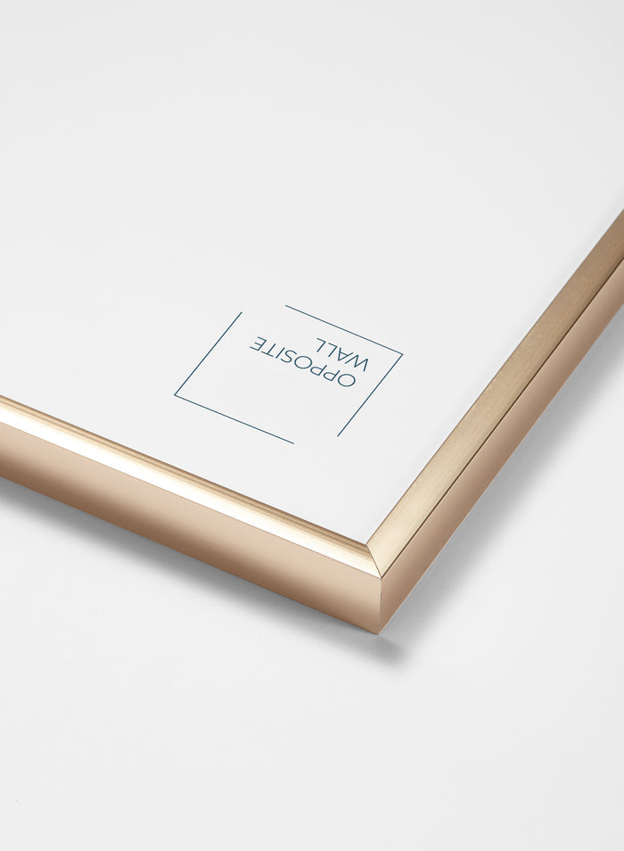 Gold Metal Frame, 20x20 in | 51x51 cm