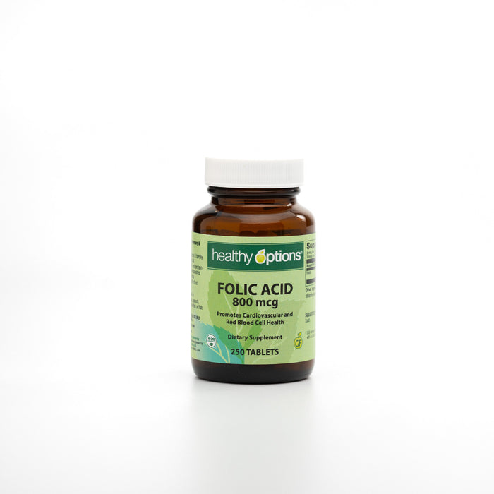 Healthy Options Folic Acid 800mcg 250 Tablets