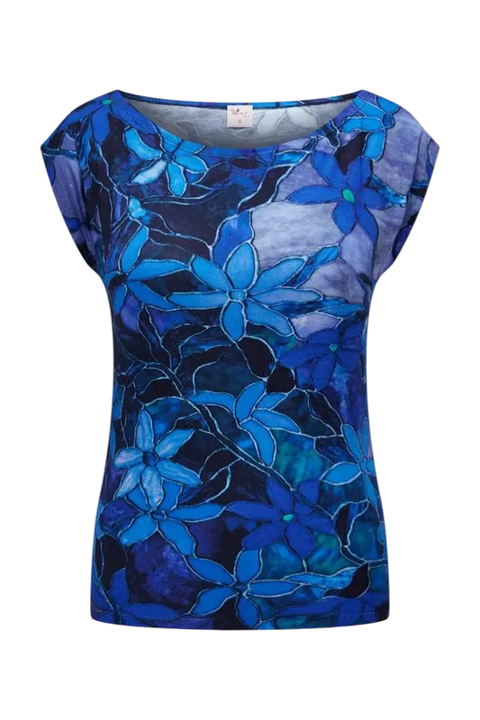 HEART Blondie Top - blauw