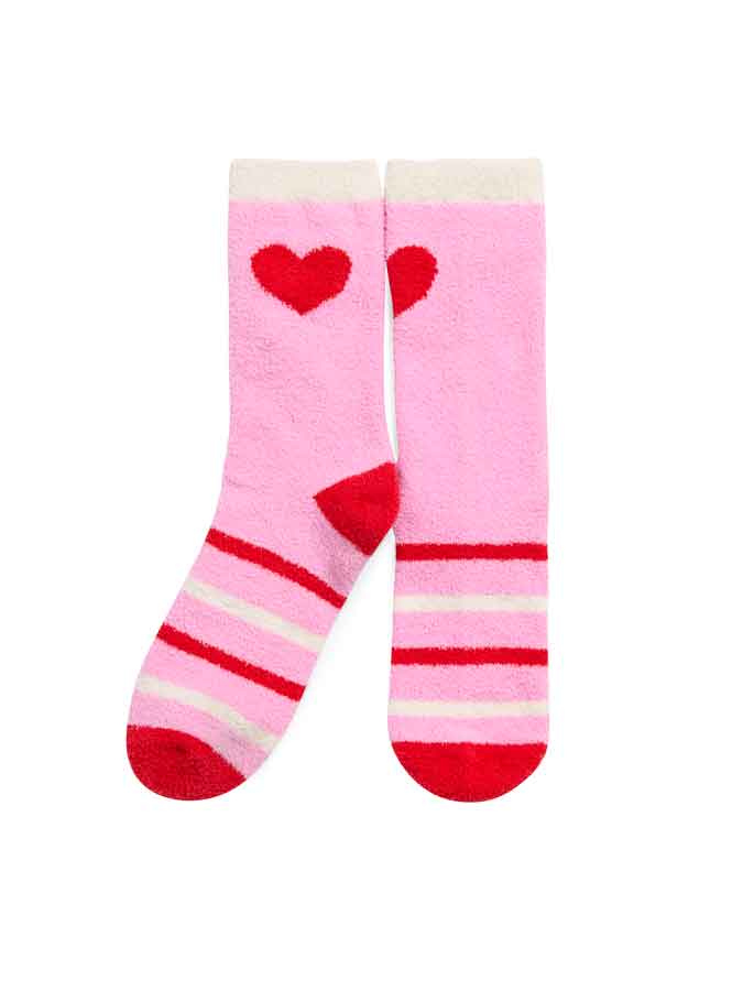 HEART SOCKS,PINK