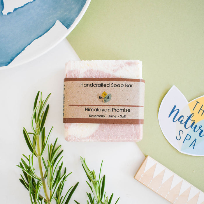 Himalayan promise soap bar, vegan, plastic-free, cold pressed, salt soap