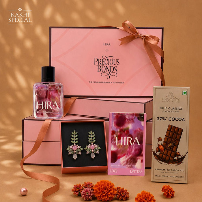 HIRA X Voylla X Smoor Rakhi Hamper For Her - HIRA FRAGRANCES