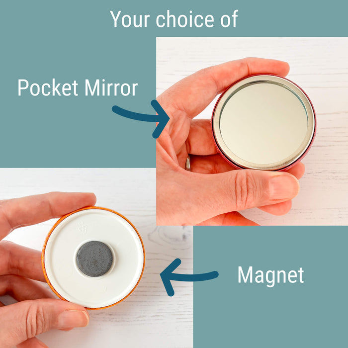 His Mercies are New Every Morning  Christian Pocket Mirror or Magnet