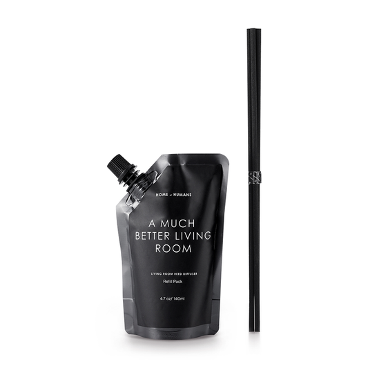 HOME of HUMANS A Much Better Living Room Reed Diffuser Refill 140 ml